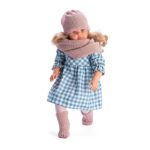Papusa PEPA 57 cm in rochia in patrantele ASI