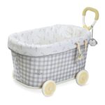 Depozitare jucarii cu roti – gri DECUEVAS