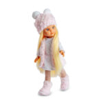 Papusa EVA 35 cm in vesta roz BERJUAN