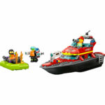 Barca de salvare a pompierilor CITY LEGO 60373 - imagine 2