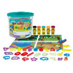 Set Caldarusa cu masa de modelare Animal Discovery Play-Doh Hasbro