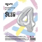 Numbers ***4 Foil 102 cm, Agura