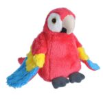 Jucarie de plus Papagalul Macaw Wild Republic