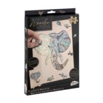 Puzzle lemn Elefant Grafix