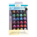 Vopsea Acuarela in cutie 30 buc. GRAFIX