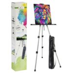 Sevalet din aluminiu premium Nassau Fine Art reglabil si geanta Grafix