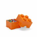 LEGO STORAGE BRICK 4 orange - imagine 2