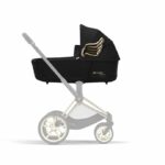 Cos Priam Lux by Jeremy Scott Wings- negru/aur  CYBEX - imagine 2