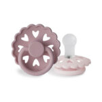 Set suzete din silicon Frigg Fairytale (6-18 luni) The little mermaid/The snow qeen