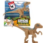 Jucarie dinozaur Velociraptor cu suntete Dinos Unleashed seria Realistic S2