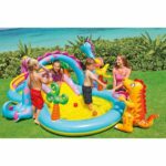 Teren de joaca gonflabil DINO 302x229x112cm, 2+ - imagine 2