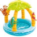 Piscina gonflabila pentru copii „Palmierii pe insula tropicala” 120 x 86 cm — изображение 3