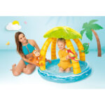 Piscina gonflabila pentru copii „Palmierii pe insula tropicala” 120 x 86 cm — изображение 2