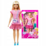 Papusa Barbie blonda cu un pisoi Mattel