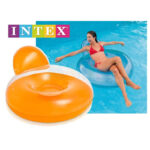 Sezlong gonflabil pentru inot 137х122 cm, 2 culori