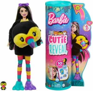 Papusa Barbie Cutie Reveal- Tucan Mattel