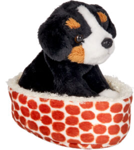 Jucarie Caine Berneze multicolor din plus in cos SPIEGELBURG - imagine 2