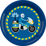 Plata - Politia (18.5 cm) fabricat din plastic, fara BPA SPIEGELBURG