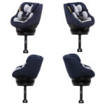 Scaun auto Rotativ 360 Graco Turn2Me Navy pina la 4 ani (0-18 kg) - imagine 4