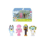 Set 4 figurine Bluey  and  Family Bluey MOOSE — изображение 3