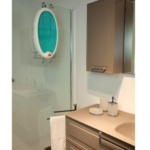 Suport pentru baie bebe JELLY (alb) OKBABY - imagine 2