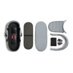 Cos 0+(gri) pentru carucior fara protectie de ploaie BABYZEN YOYO - imagine 2