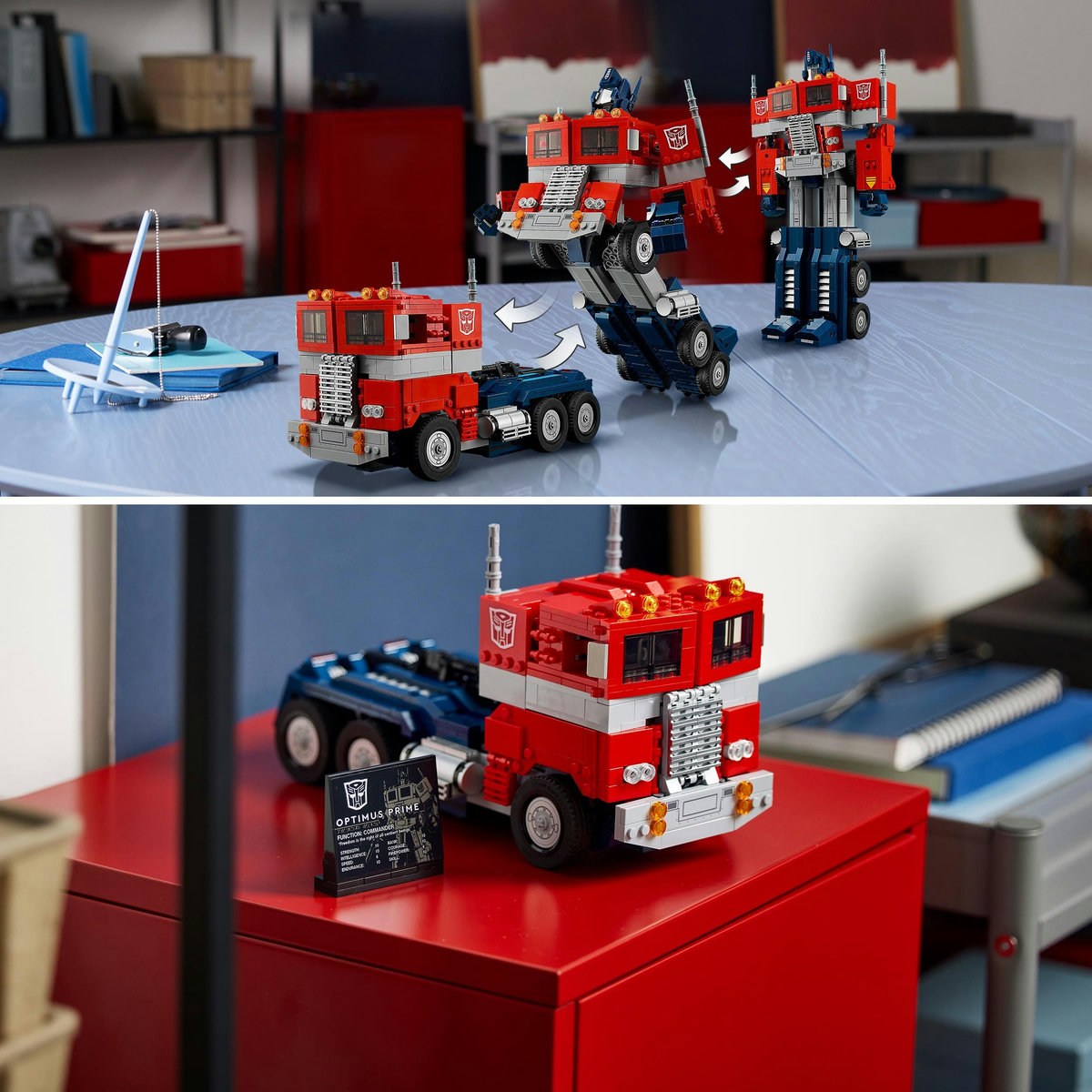 Lego optimus prime truck sale