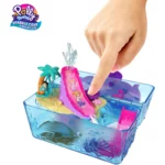 Set De Joaca Polly Pocket Sparkle Cu 2 Micro Papusi, 4 Animale si Accesorii MATTEL - imagine 2