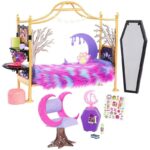 Set de joc -Dormitor Monster High Clawdeen Wolf MATTEL - imagine 2