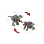 Figurina de dinozaur 2in1 transformer Jurassic World MATTEL - imagine 5