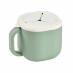 Recipient silicon pentru gustari Beaba Sage Green