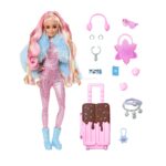 Papusa Barbie Extra Fly cu Moda Zapada MATTEL - imagine 2