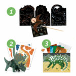 Atelier creativ Lumea dinozaurilor Djeco - imagine 2