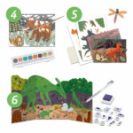 Atelier creativ Lumea dinozaurilor Djeco - imagine 3