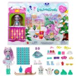Enchantimals Advent Calendar cu papusa si 24 Surprise MATTEL