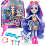 Set de joc Enchantimals - Papusa cu zebra MATTEL - imagine 2