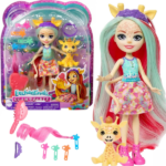 Set de joc Enchantimals - Papusa cu girafa MATTEL