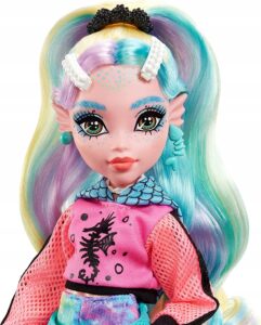 Papusa Albastra Monster High Lagoona Cu Animale De Companie si Accesorii MATTEL - imagine 2