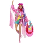 Papusa Barbie Extra Fly cu accesorii fashion MATTEL - imagine 2