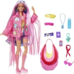 Papusa Barbie Extra Fly cu accesorii fashion MATTEL - imagine 3