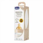 CHICCO biberon plastic tetina din latex 250ml UNISEX  _ U