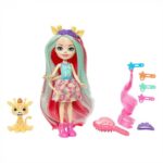 Set de joc Enchantimals - Papusa cu girafa MATTEL - imagine 2