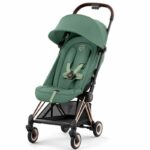 Carucior plimbare Coya Rosegold -verde deschis CYBEX