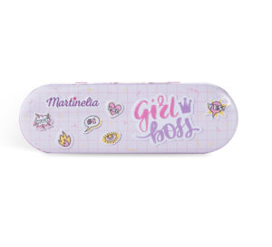 Set 3 lacuri de unghii si stickere Super Girl MARTINELIA