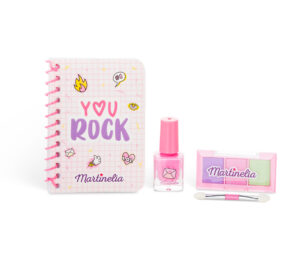 Set produse cosmetice copii Super Girl Notebook MARTINELIA - imagine 2