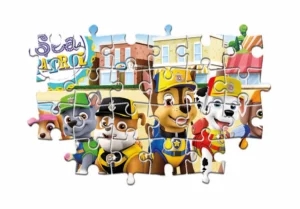Puzzle 2x20buc - Paw Patrol CLEMENTONI - imagine 2