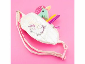 Geanta borseta Puffer waist Bag cu unicorn GIRABRILLA — изображение 2