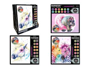 Pictura cu Diamant Diamantiny Level Up Watercolors in asort. NICE - imagine 2