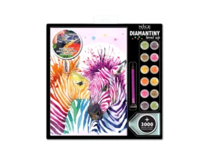 Pictura cu Diamant Diamantiny Level Up Watercolors in asort. NICE