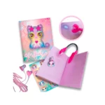 Set Jurnalul meu secret cu pix magic, lacat si cheie NICE — изображение 2